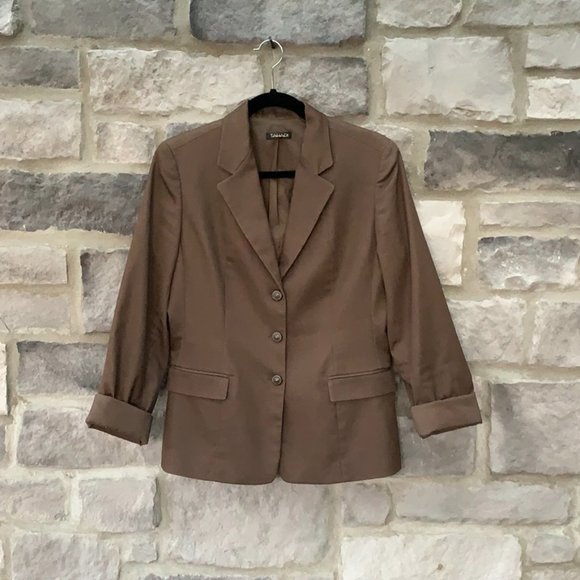 Brown Tahari Women's Blazer - Picture 1 of 4